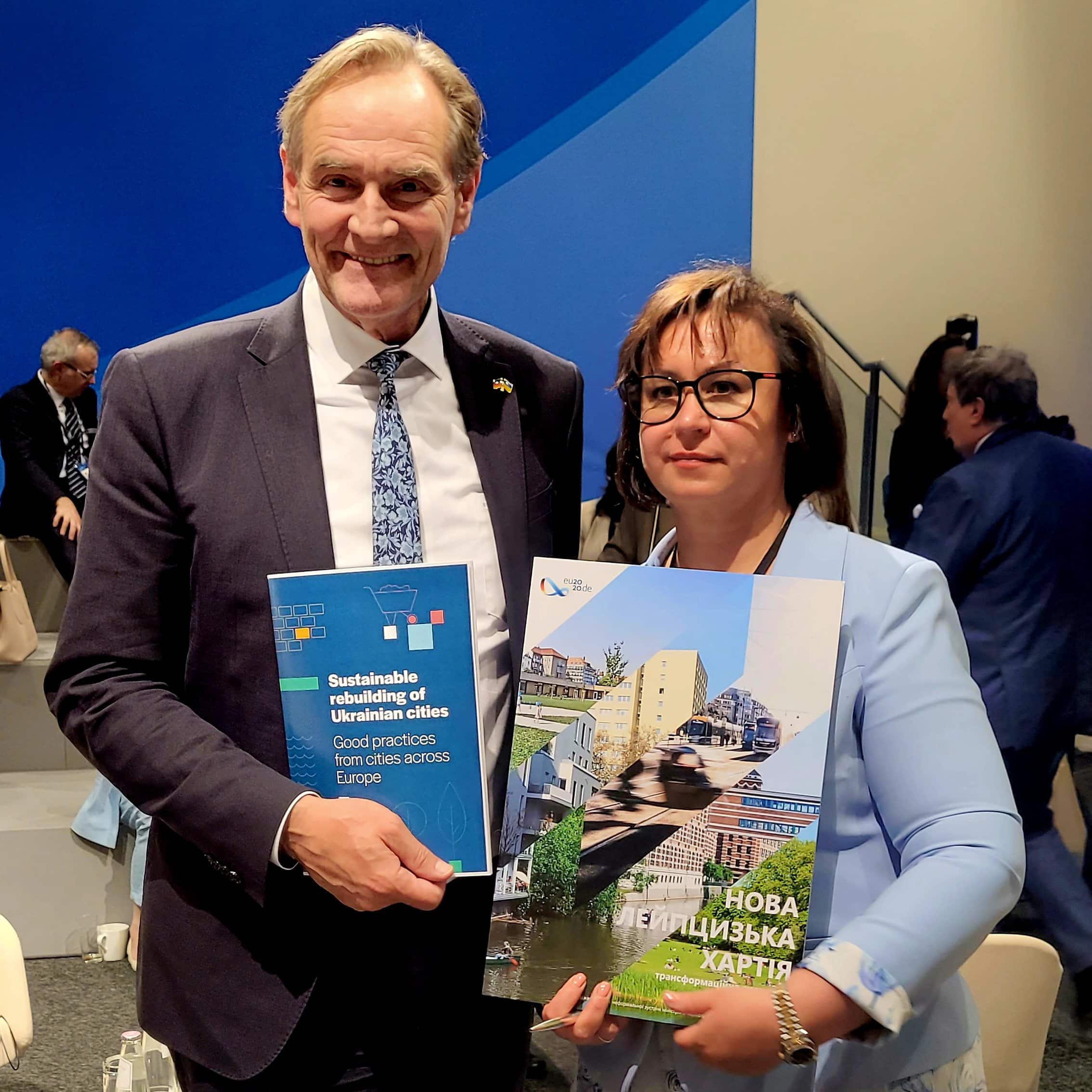 At the Ukraine Recovery Conference, Eurocities President Burkhard Jung, shares Eurocities' urban development practices from cities across Europe. At the Ukraine Recovery Conference, Eurocities President Burkhard Jung, shares Eurocities' urban development practices from cities across Europe.