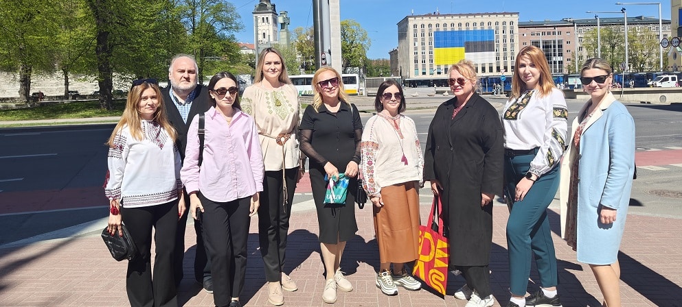 Meeting between representatives from Tallinn and Vinnytsia. Photo © City of Tallinn Meeting between representatives from Tallinn and Vinnytsia. Photo © City of Tallinn